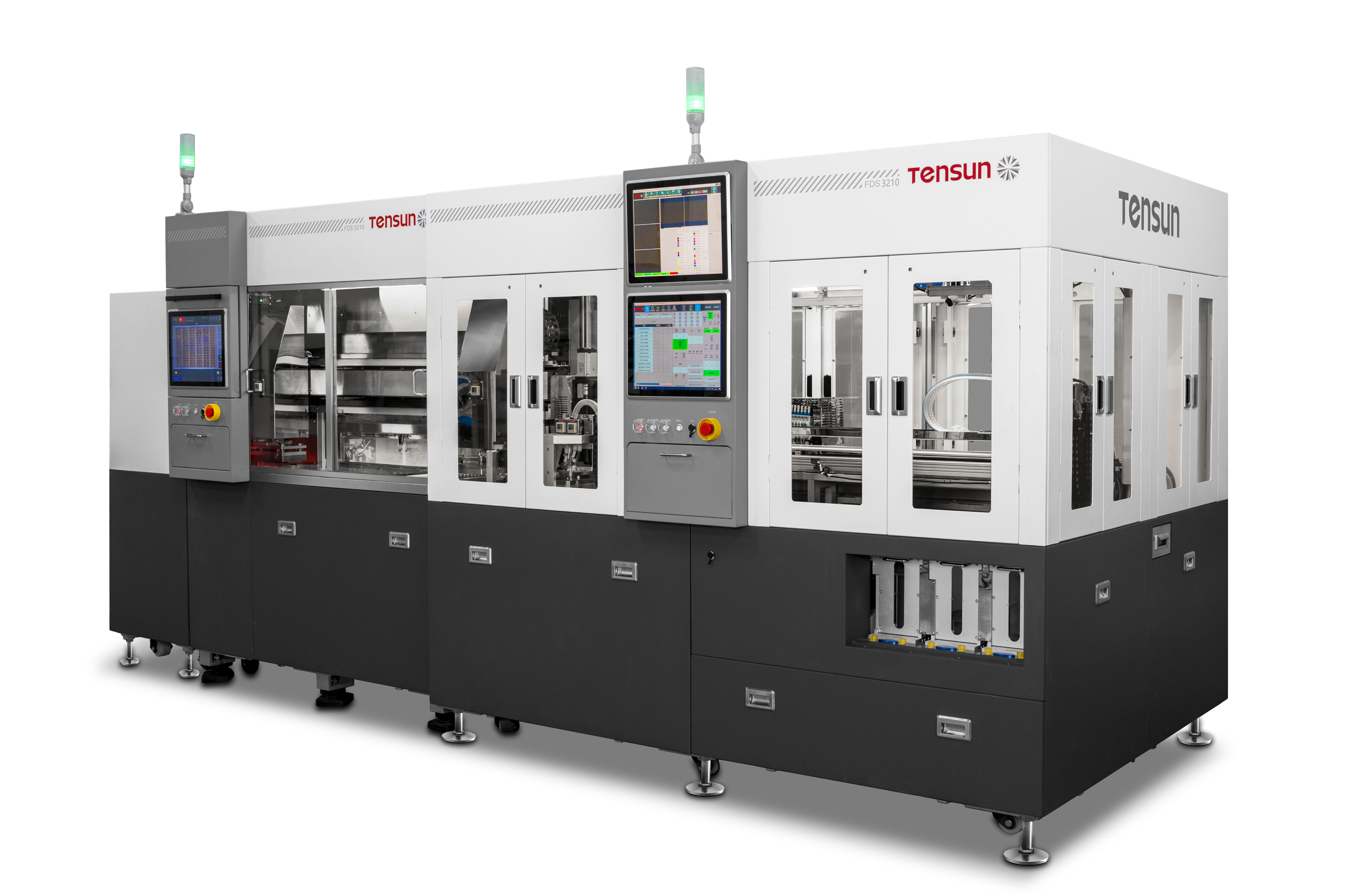 全自動(dòng)雙工位切割分選一體機(jī)FDS3210